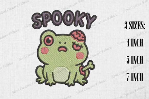 Cute Zombie Frog Spooky Halloween: A Designer's Review