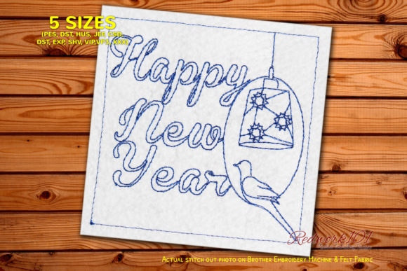 Decorative Lantern for New Year Redwork: A Designer's Review