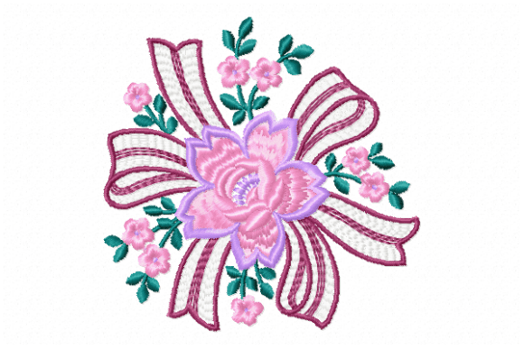 Floral Ribbon Embroidery Design Review