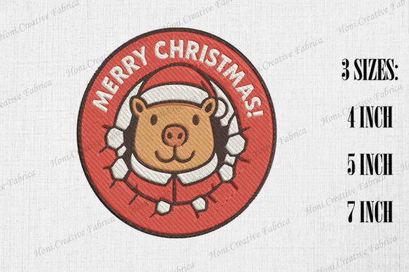 Merry Christmas Cute Capybara: A Designer's Review