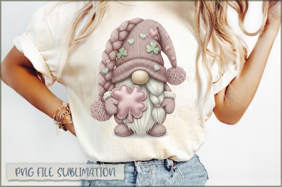 St. Patricks Day Gnome Embroidery PNG: A Designer's Review