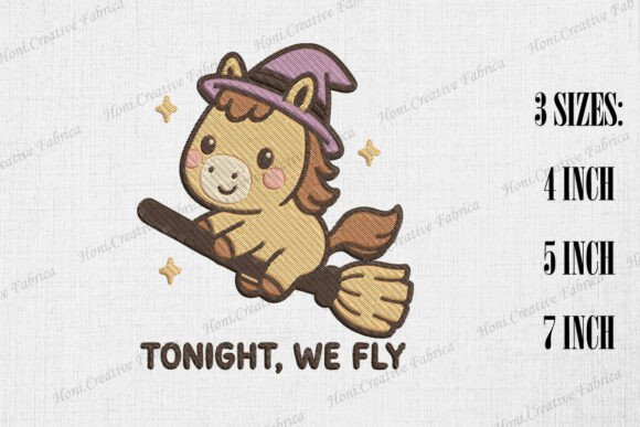 Tonight We Fly Cute Horse