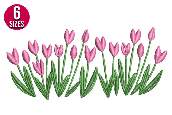 Tulip Flowers: A Seasonal Embroidery Design Review